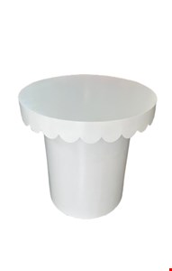 Mesa Desmontável Branca 72cmA 70cmD