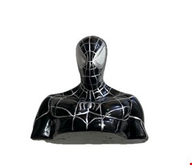 Temático Herói - Busto Homem Aranha Preto - (53251)