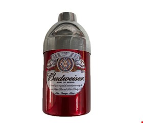 Temático Boteco - Porta garrafa budweiser vermelho