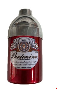 Temático Boteco - Porta garrafa budweiser vermelho