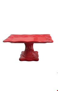 Suporte Retangular Vermelho 28cmC 14cmA