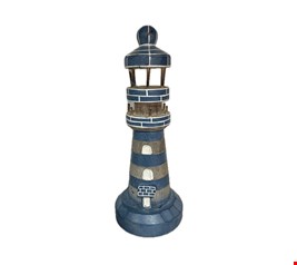 Temático Fundo do Mar - Farol Azul e Branco 25cmA