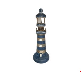 Temático Fundo do Mar - Farol Azul e Branco 30cmA
