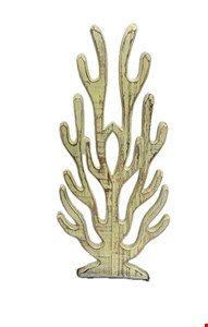 Coral Amarelo Base Preta M - 45cmA 23cmC  Coral Amarelo Base Preta M - 45cmA 23cmC