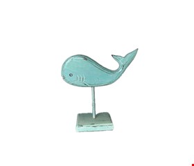 Temático Fundo do Mar - Baleia Tiffany Madeira 20cmA Temático Fundo do Mar - Baleia Tiffany Madeira 20cmA
