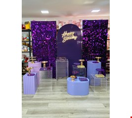 Kit Infantil Luxo - Roxo & Dourado I