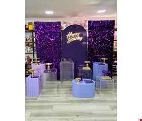 Kit Infantil Luxo - Roxo & Dourado I