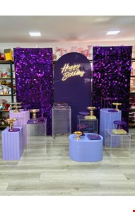 Kit Infantil Luxo - Roxo & Dourado I