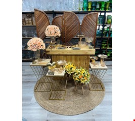 Kit Adulto Luxo- Vime e Dourado II