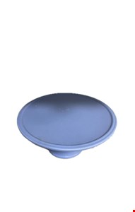 Suporte Cone Liso com Borda Azul Claro Fosco 13cmAx29cmD