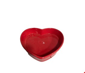 Bandeja Coração Vermelha 22cmC 5cmA 
