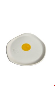 Bandeja Ovo Branca 22cmD