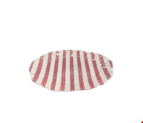 Travessa Listras Vermelhas 37cmC