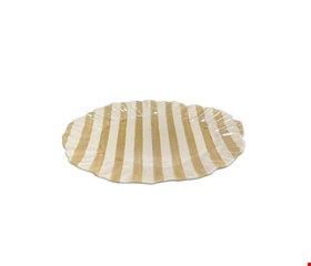 Travessa Listras Amarela 37cmC