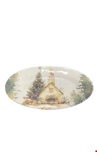 Travessa Temática Natal 32cmC Travessa Temática Natal 32cmC