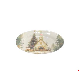 Travessa Temática Natal 32cmC Travessa Temática Natal 32cmC