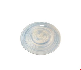 Prato Sobremesa Espiral Azul 20cmD