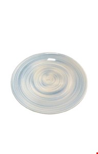 Prato Sobremesa Espiral Azul 20cmD Prato Sobremesa Espiral Azul 20cmD