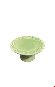 Suporte Verde Borda Trançada PP  Suporte Verde Borda Trançada PP