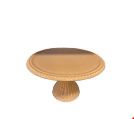 Suporte Bolinha Canelado Laranja Claro 28cmD 17cmA 