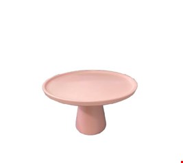 Boleira Cone Lisa Rosa Claro Fosco 17cmA 30cmD