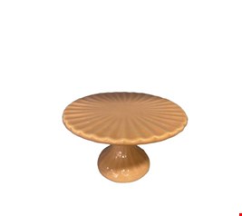 Suporte Canelado Laranja Claro 18cmD 10cmA