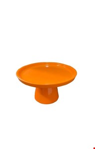 Suporte Cone Liso Laranja M 20cmD 11cmA Suporte Cone Liso Laranja M 20cmD 11cmA