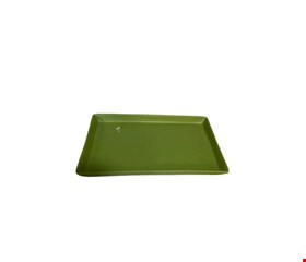 Bandeja Retangular Verde Sálvia Fosco 20cmC 