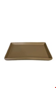 Bandeja Retangular Capuccino Fosco 20cmC 