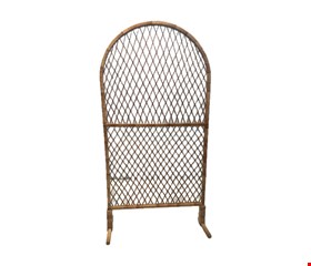 Painel Oval Vime Dobrável Pé Desmontável 1mL X 2mA Painel Oval Vime Dobrável Pé Desmontável 1mL X 2mA