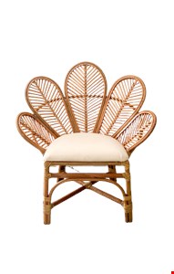 Cadeira Flor Vime com assento adulto NOVA Cadeira Flor Vime com assento adulto NOVA