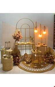 Decoração Adulto - Dourado e Bege II