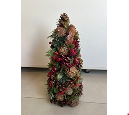 Árvore de Natal centro de mesa rustica 35cmA