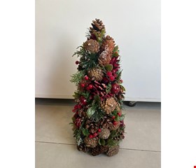 Árvore de Natal centro de mesa rustica 35cmA