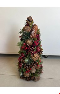 Árvore de Natal centro de mesa rustica 35cmA