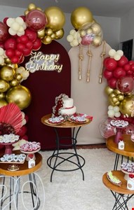 Decoração Adulto - Marsala & Dourado II Decoração Adulto - Marsala & Dourado II