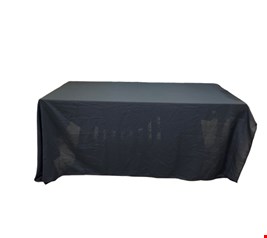 Toalha de mesa preta 2,12 x 2,53