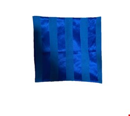 Capa de Almofada Azul Royal Listrada 38cmC 40cmL 