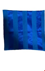 Capa de Almofada Azul Royal Listrada 38cmC 40cmL Capa de Almofada Azul Royal Listrada 38cmC 40cmL