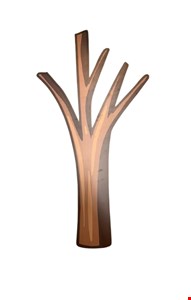 Totem Caule Pé de Árvore Marrom 1m