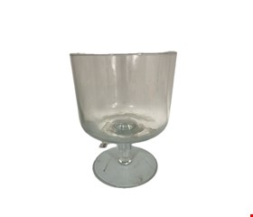 Compoteira Vidro Lisa 23cmAx22cmD Compoteira Vidro Lisa 23cmAx22cmD