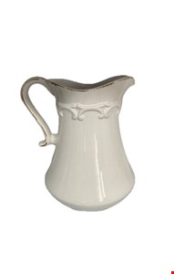 Jarra Branca Arrabesco 22cmA