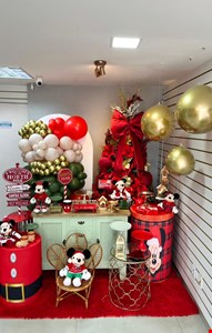 Kit Infantil Luxo- Natal Mickey e Minnie II Kit Infantil Luxo- Natal Mickey e Minnie II