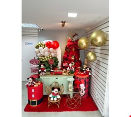 Kit Infantil Luxo- Natal Mickey e Minnie II Kit Infantil Luxo- Natal Mickey e Minnie II