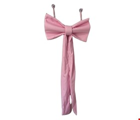 Laço de Tecido Rosa 1,30cmAx60cmL Laço de Tecido Rosa 1,30cmAx60cmL