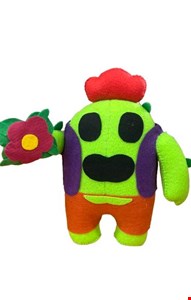 Temático Bawl Star - Spike cacto Feltro M Temático Bawl Star - Spike cacto Feltro M