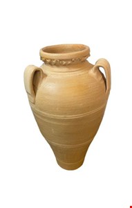 Vaso Barro Borda Trabalhada 54cmAx16cmD Vaso Barro Borda Trabalhada 54cmAx16cmD