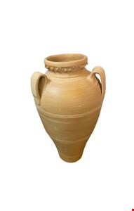 Vaso Barro Borda Trabalhada 54cmAx16cmD Vaso Barro Borda Trabalhada 54cmAx16cmD