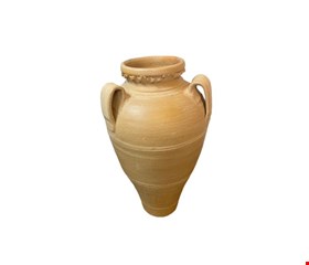 Vaso Barro Borda Trabalhada 54cmAx16cmD Vaso Barro Borda Trabalhada 54cmAx16cmD