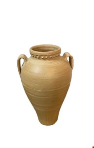 Vaso Barro Borda Trabalhada com Três Alças 52cmAx16cmD Vaso Barro Borda Trabalhada com Três Alças 52cmAx16cmD
